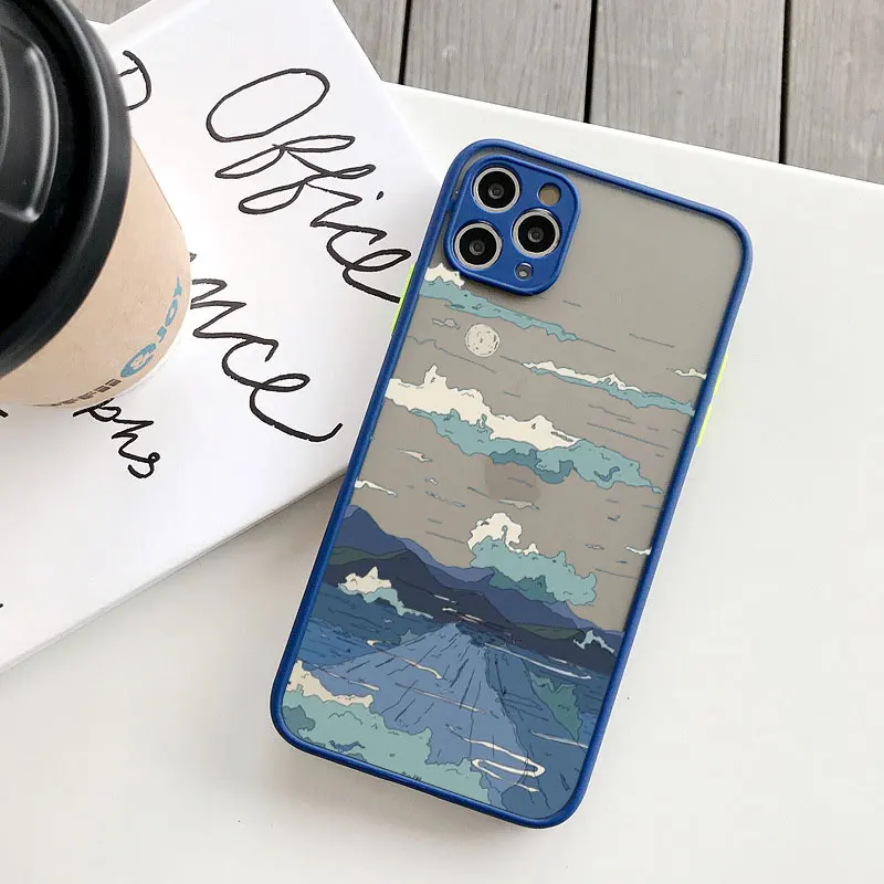 Japanese Anime Landscape Phone Case - Cartoon Scenery Cover