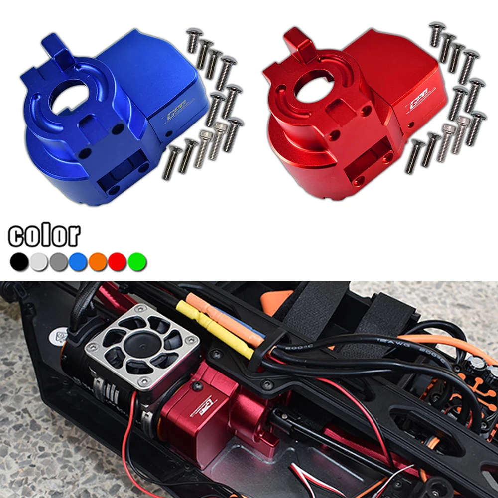 GPM LOSI 1/10 Lasernut U4, стойкость DB TT Pro, дифференциальное зеркальное крепление двигателя LOS232023 + LOS231031