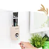 Automatic Toothpaste Dispenser Holder Bathroom Accessories Set Toothbrush Holder Toothbrush Wall Mount Rack 3