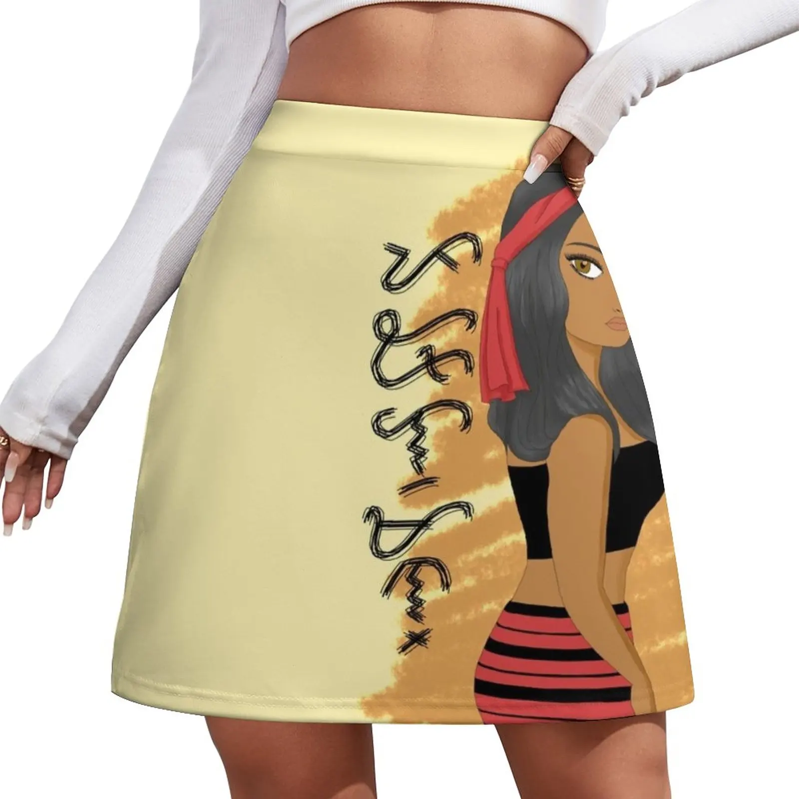 Baybayin - Paraluman (Muse) Mini Skirt kawaii skirt mini denim skirt