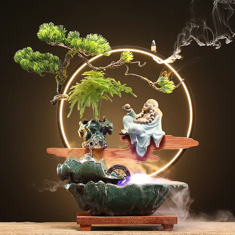 Backflow Insence Burner Holder Home Decor Comfort Burner Incense