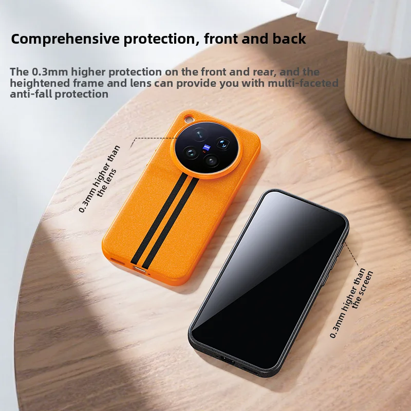 Frosting Skin-Friendly Shockproof Magnetic Protective Phone Case