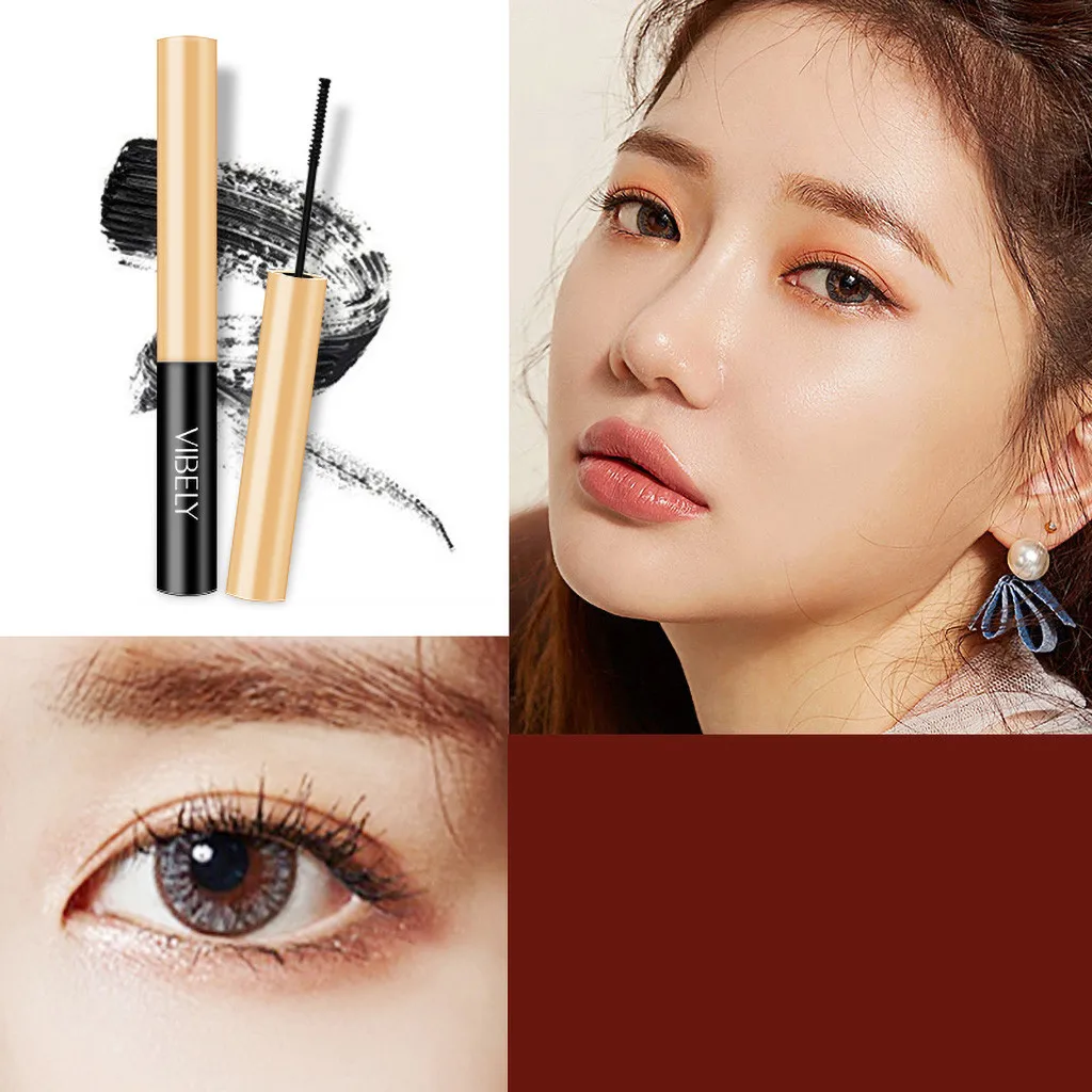 Telescoping Mascara Black Lime Powder Long Lashes Waterproof Curling