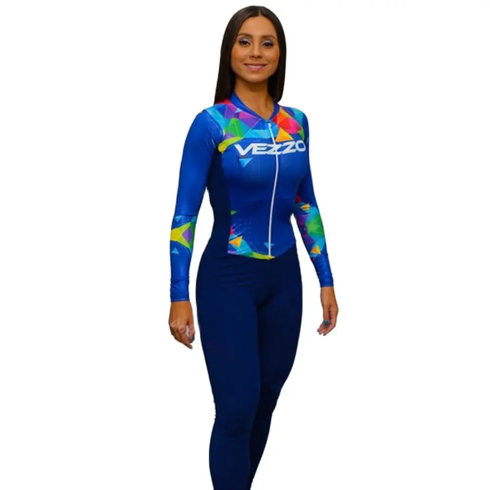 

Летний женский велосипедный боди с Обезьянами Leica, Солнцезащитный Топ с длинным рукавом для горного велосипеда, гелевые брюки