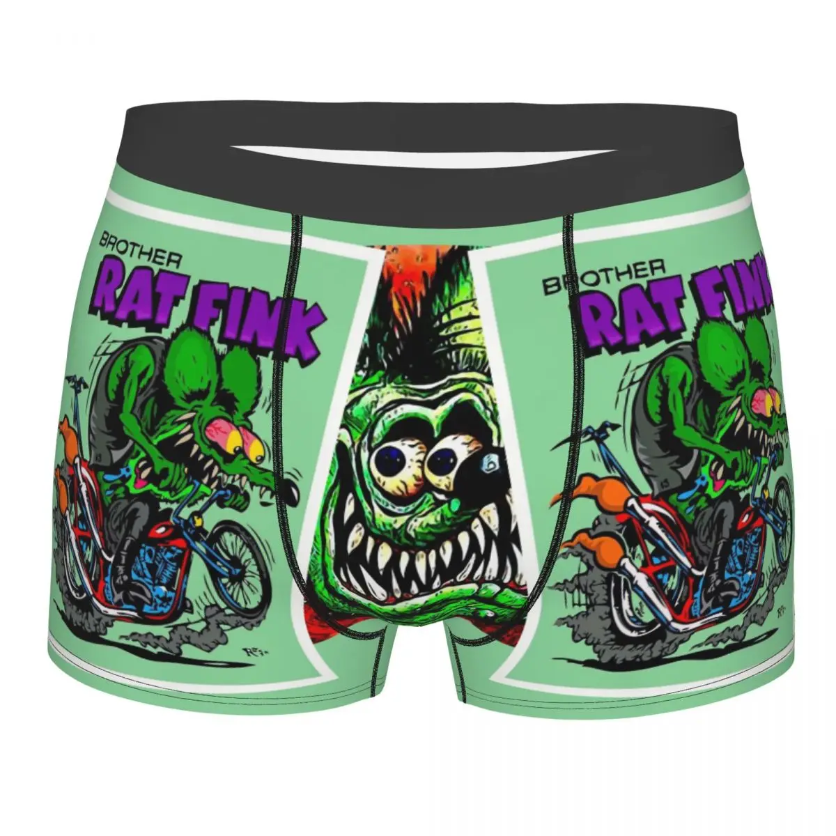 Harajuku Tales Of The Rat Fink Men's Boxer Briefs Highly Breathable Underwear High Quality Print Shorts Gift Idea collected tales 4 сборник рассказов 4 на англ яз