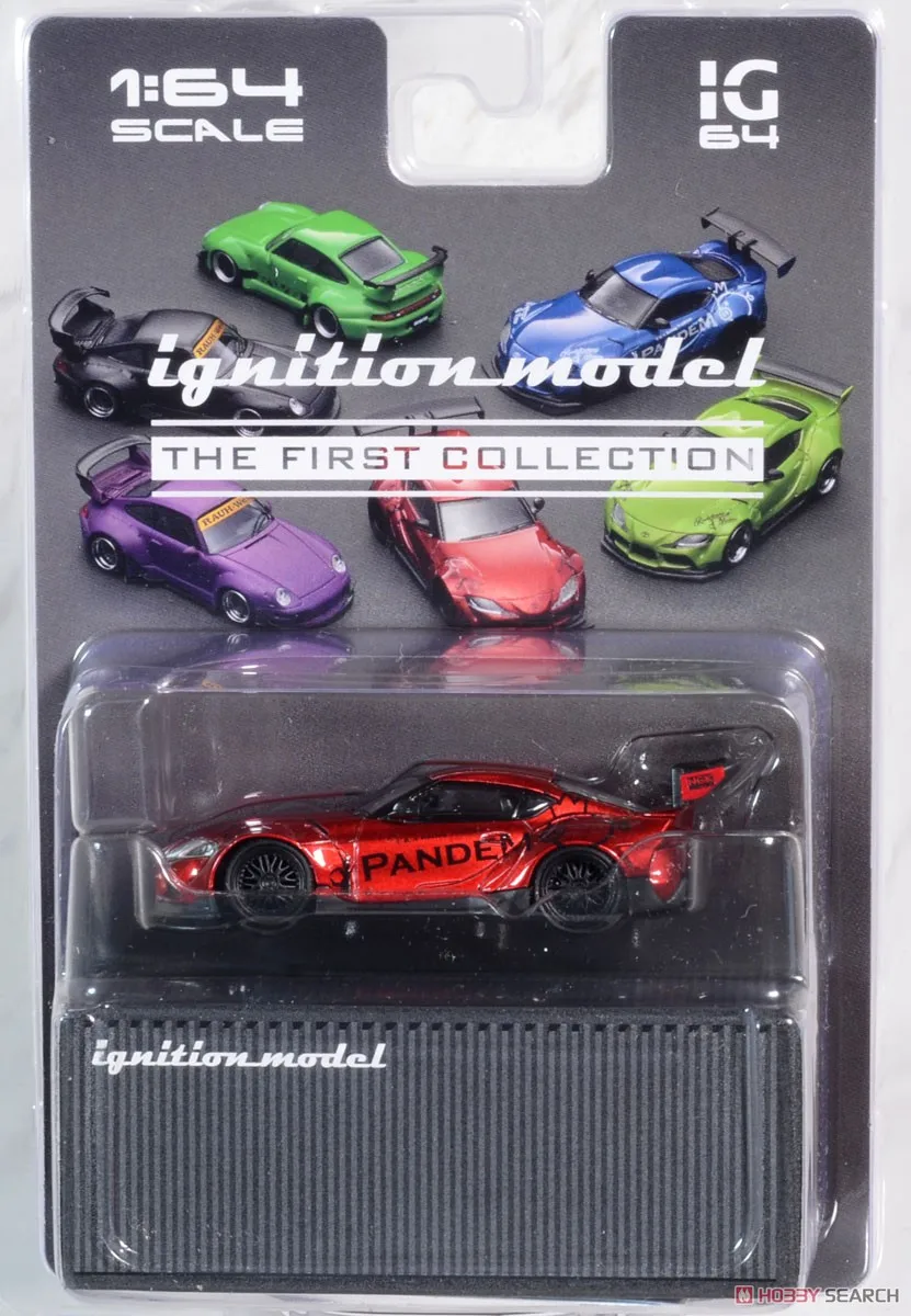 ignition model 1／64 PANDEM Supra (A90) Matte Blue Gray Metallic 