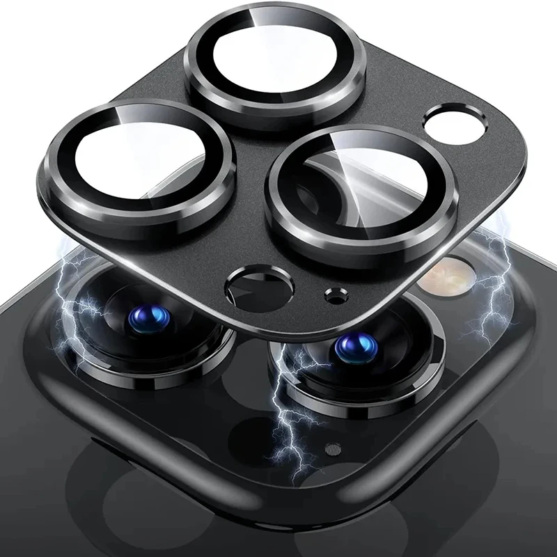 Tempered Glass Camera Lens Protector Film For iPhone