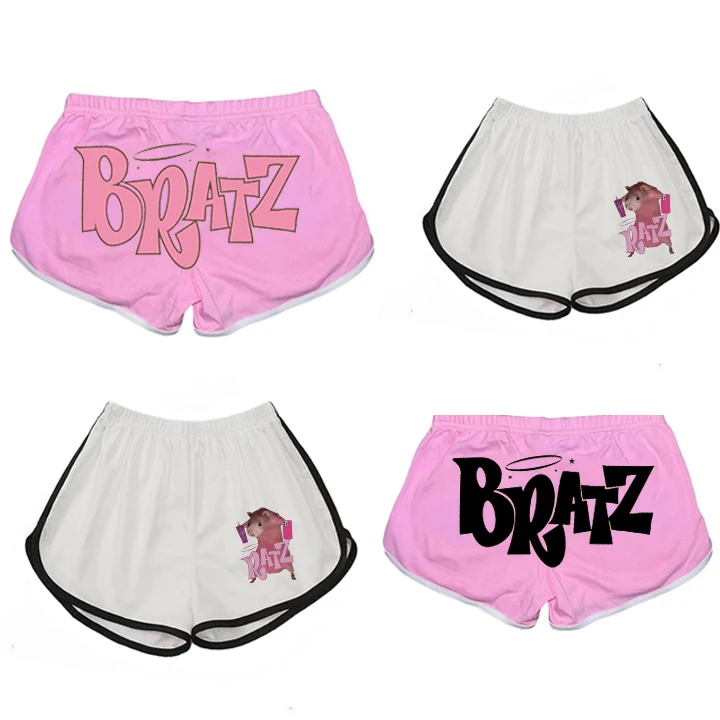 

Kawaii Animal Shorts Y2k Girl 2000s Clothes Letter Funny High waist Pants Pink Sexy Fashion Punk Women Short Goth Booty Shorts