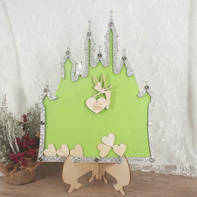 Wedding Castle Guestbook Alternative Fairy Guestbook Unique Wedding Sign Guest Book Gift