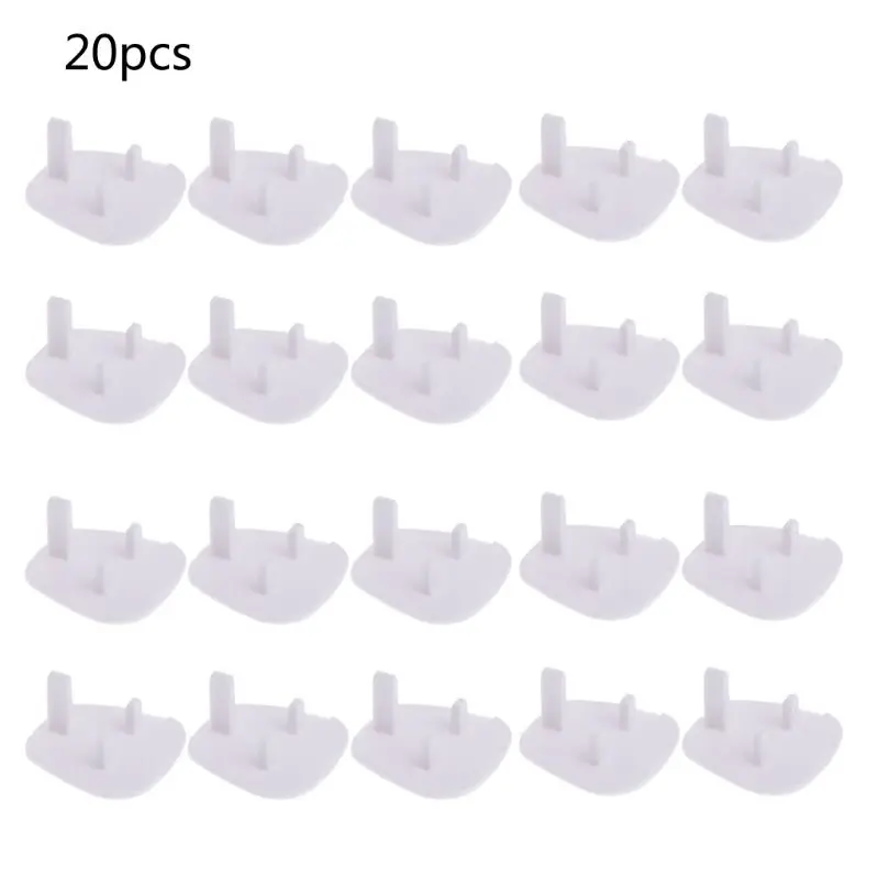 

20pcs/set Plug Socket Covers UK for Baby Proofing Tight Fit Waterproof Wall Socket Protector Set for Indoor Outdoor Use