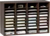 Vevor Literature Organizers, 36 Compartments Office Mailbox With Adjustable Shelves, Wood Literature Sorter 39.3X12X26.8 Inches 1