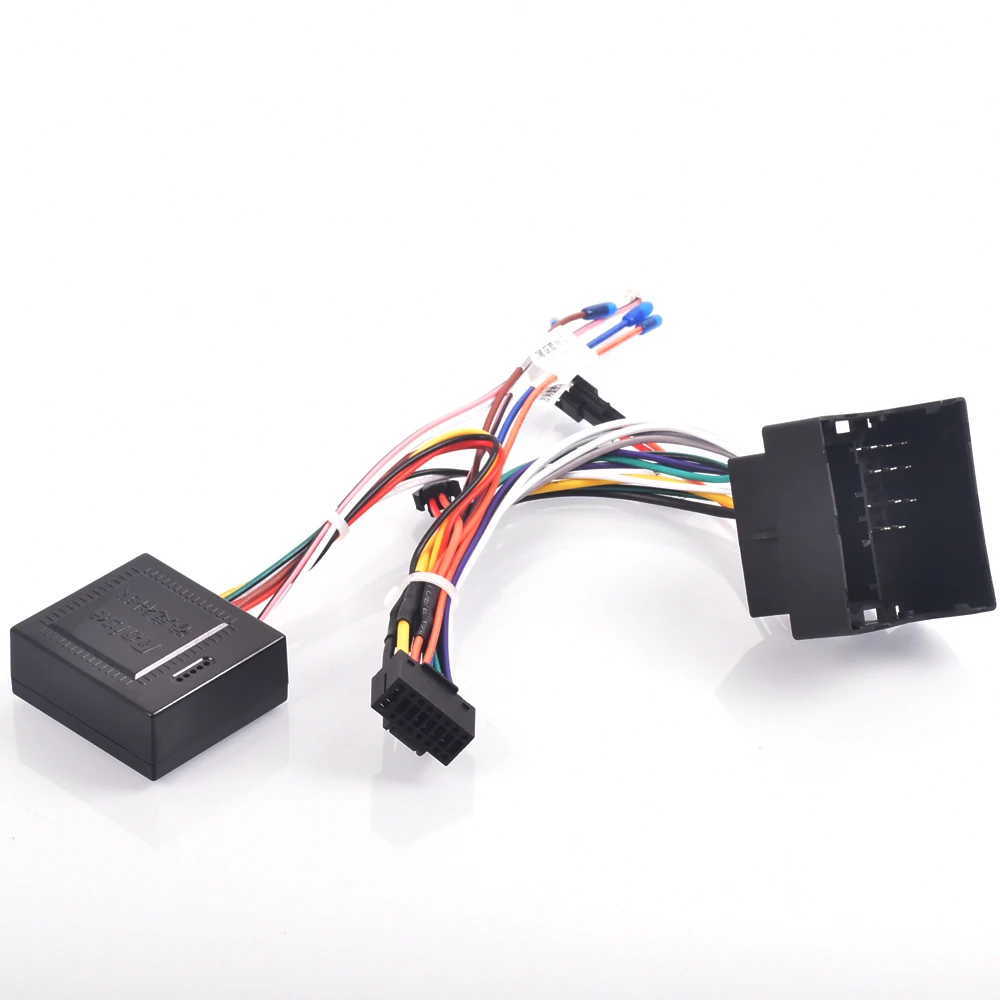 eMagTech 16-poliger ISO-Autoradio-Adapter Kompatibel mit Android Kompatibel  mit VW-Meisten Fahrzeugen Kabelbaum-Stecker-Adapter : : Auto &  Motorrad