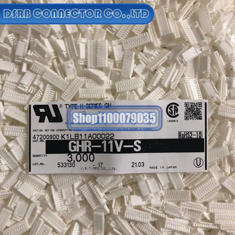 

3000pcs/lot new and original GHR-11V-S 11P 1.25MM