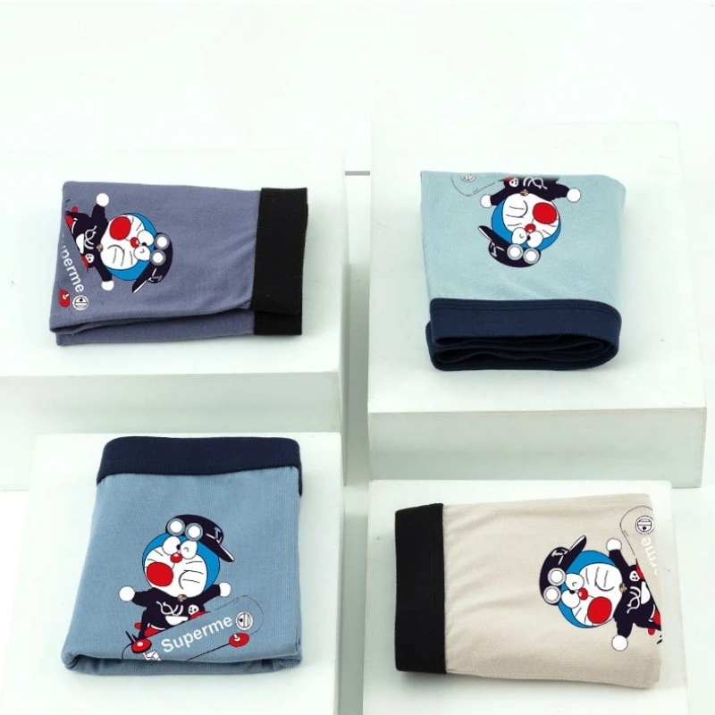 Doraemon Cartoon Boxer Shorts – Cute & Comfy Breathable Underwear