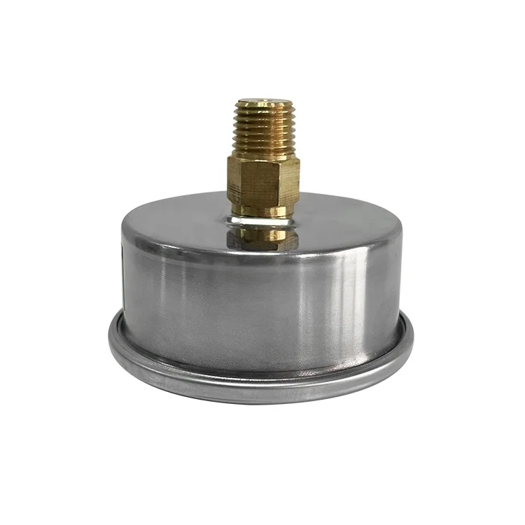 DIA 60MM 안정적인 성능의 진공 게이지 760 cmhg 2000 psi 인증 압력계