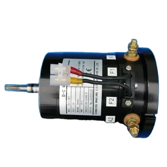 

Low Power DC Motor work with 0.85KW Drive Wheels Assembly