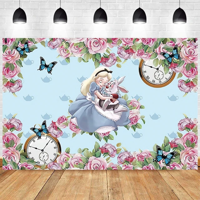 Alice In Wonderland Theme Birthday Party Supplies Paper Cups Plates Kids  Baby Shower Party Decoration Disposable Tableware Decor - Disposable Party  Tableware - AliExpress