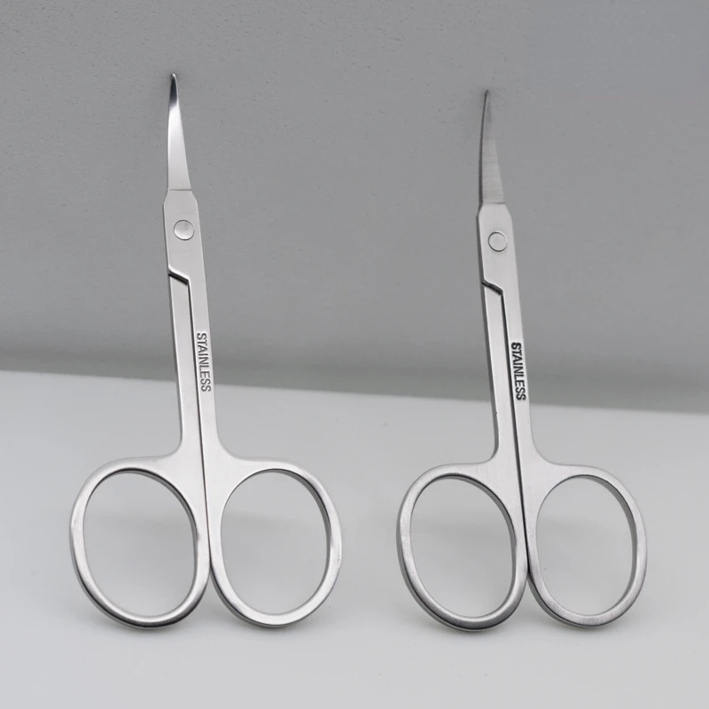 Nail Cutter Stainless Steel Eyebrow Trimmer Small Scissors Professional Manicure Sewing Nails Tools For Cuticle Oil Pedicure 4