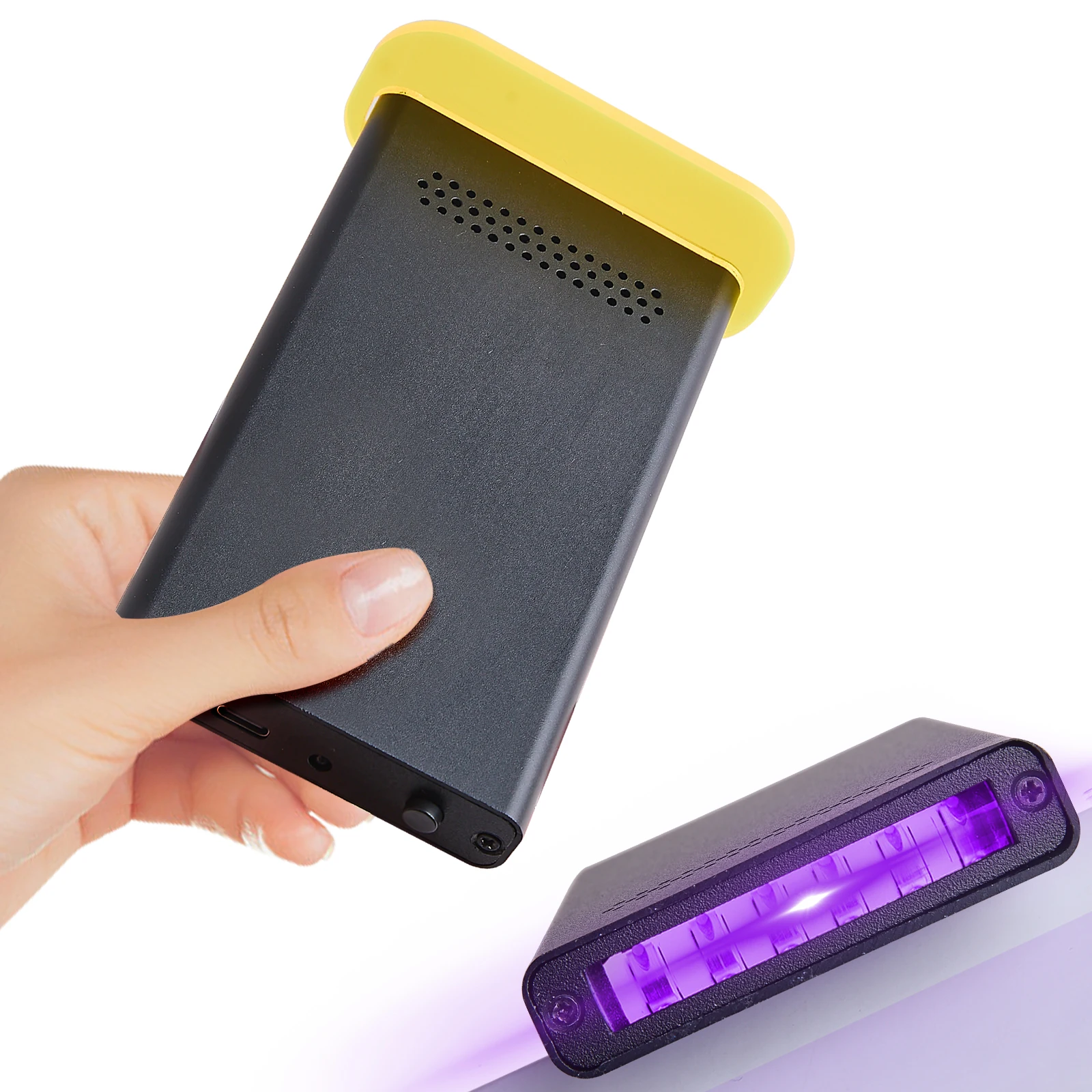 Handheld V Light Hair Extension Tool Glue Quick Drying Beauty Salon Fast Grafting Hair Invisible without trace UV curing Light