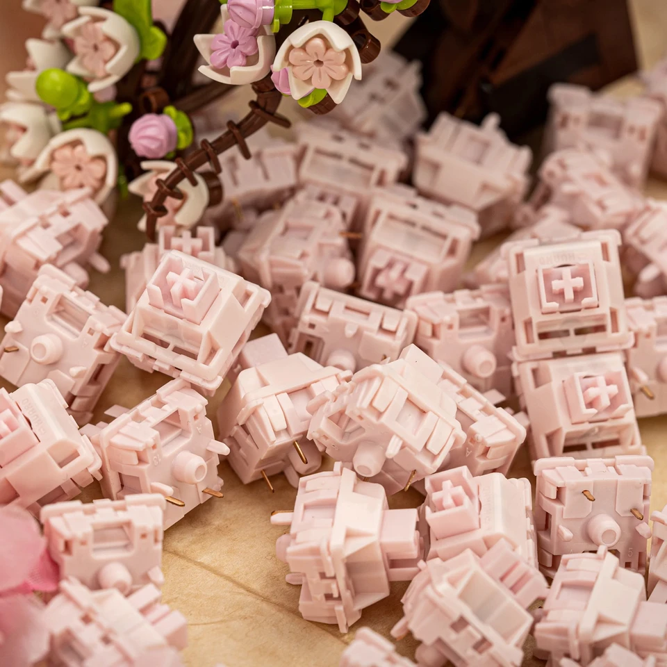 HUANO さくらスイッチ 35GF 5pin リニアメカニカルキーボードゲーム