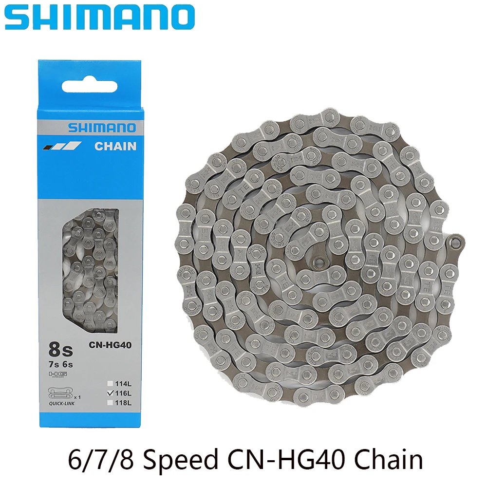 6/7/8/9/10/11/12 speed HG40 HG53 HG54 HG601 HG701 HG901 M7100 M8100 M9100 LG500 bike chain for MTB bike original parts
