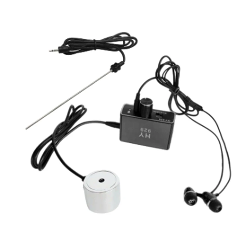 

Detector Sensor With Dual Probes Earphone Water Pipe Leak Detector Sensor Kit EU Plug