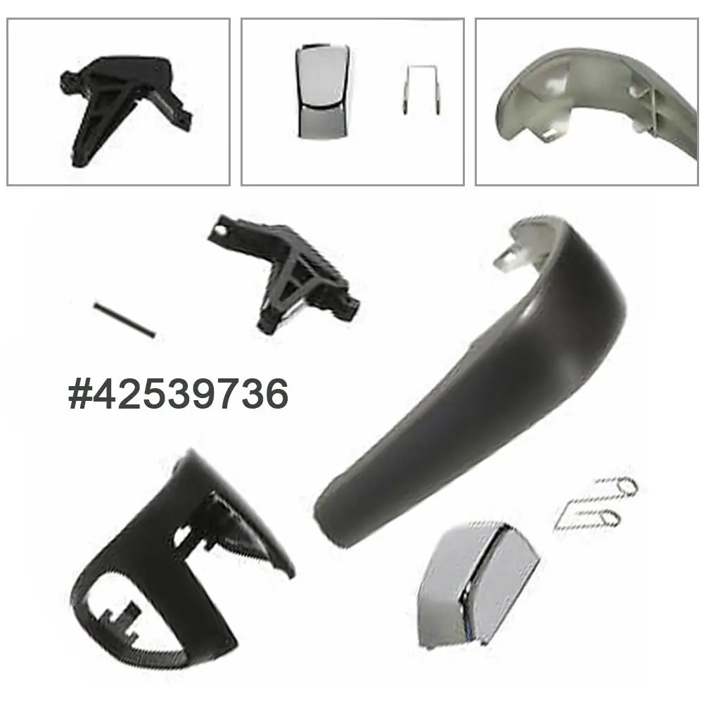 

1x Silver Plastic Automatic Transmission Shifter Knob Kit Fits For Chevrolet Sonic-Trax 2012-2016 OE#42539736 Direct Replacement