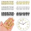 1Set Roman Numerals Handmade Material Restore Digital Repair Tools Clock Numerals Accessories Arabic Number Quartz Clock Parts 1