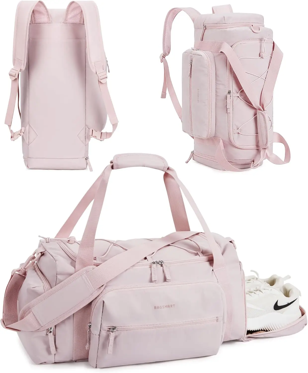 値上げ前セール❗リベルタ 練習試合着ボールバック4点セット送料無料 BAGSMART 4 IN 1 Gym Bag for Women and Men TSA Lightweight