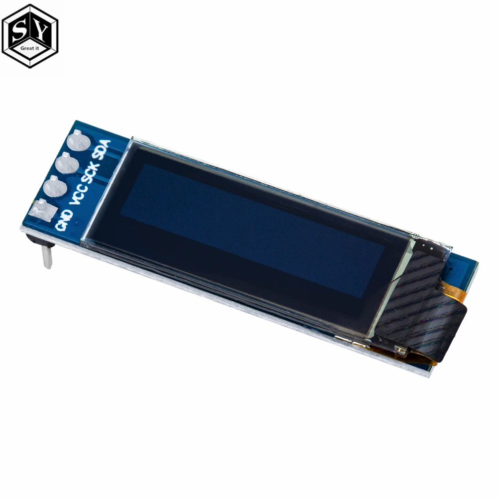 Display Module LCD Display Module OLED Display Module LED Display 1PCS 0.91 inch OLED module 0.91" white blue OLED 128X32 LCD LED Display module 0.91" IIC Communicate