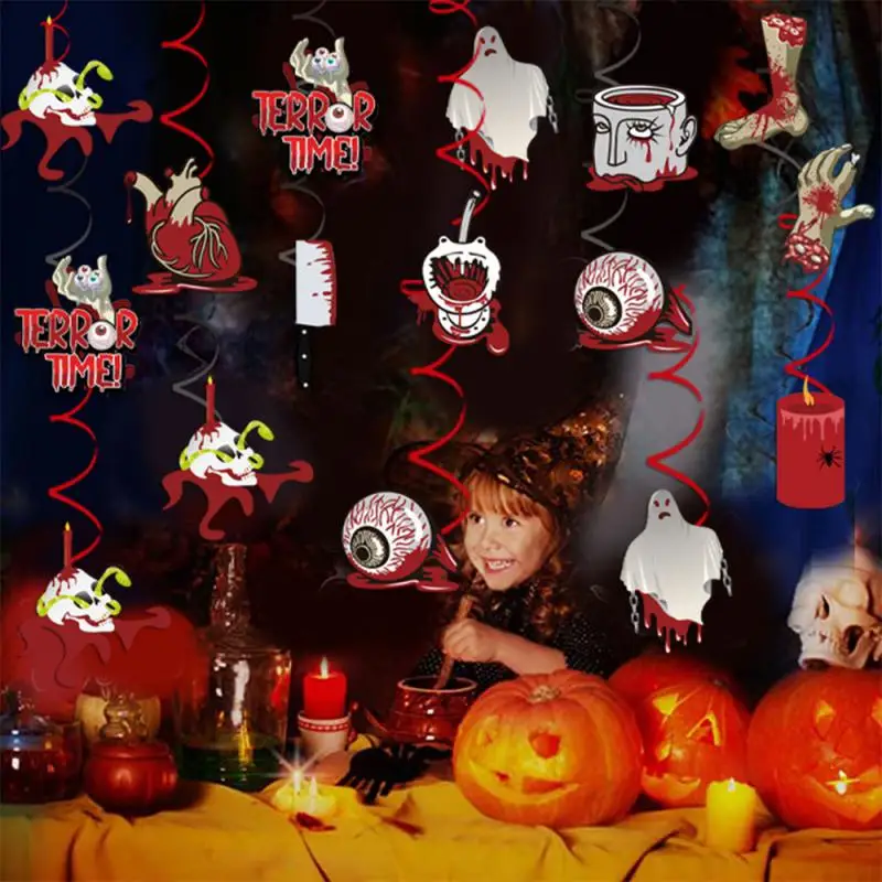 

Halloween Decorations Scary Spiral Terror Creepy Halloween Halloween Party Decoration Bloody Limb Decoration Home Supplies Limb