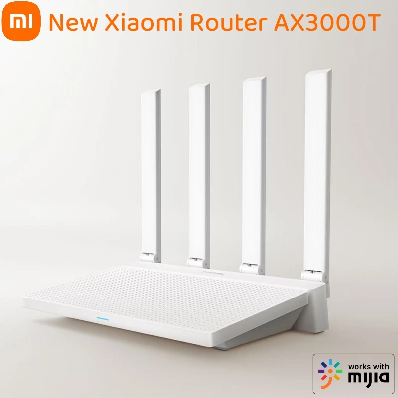 Xiaomi AX3000T Wi-Fi 6ルーター NFC＆全ポートギガビット Xiaomi Router AX3000T - Xiaomi Global