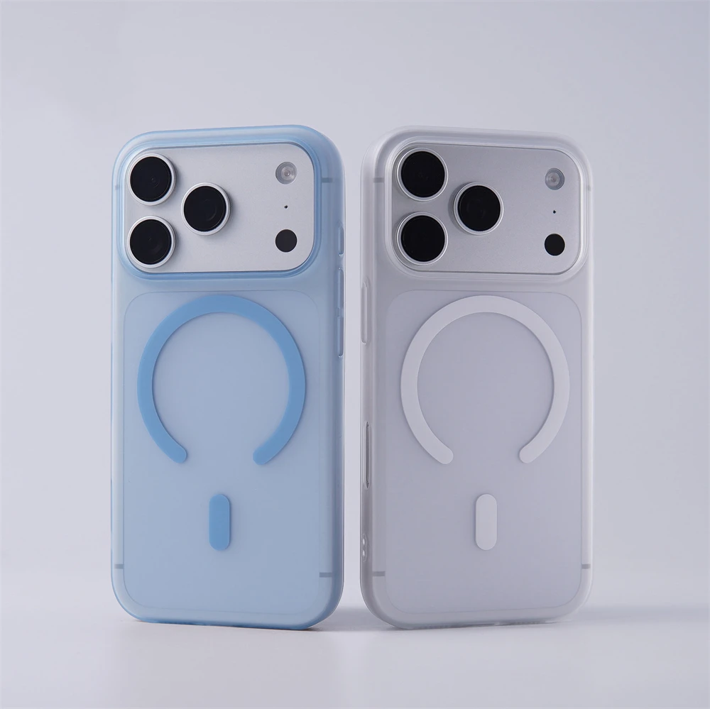 Ultra Thin Matte Translucent Magnetic Case with Magsafe Compatibility