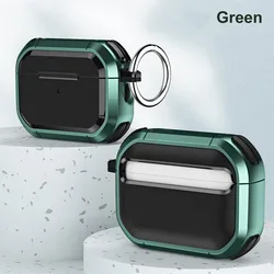 Shockproof Rugged Earphone Accessories Cover with All - Around Protection - Airpods 2 (Green)
