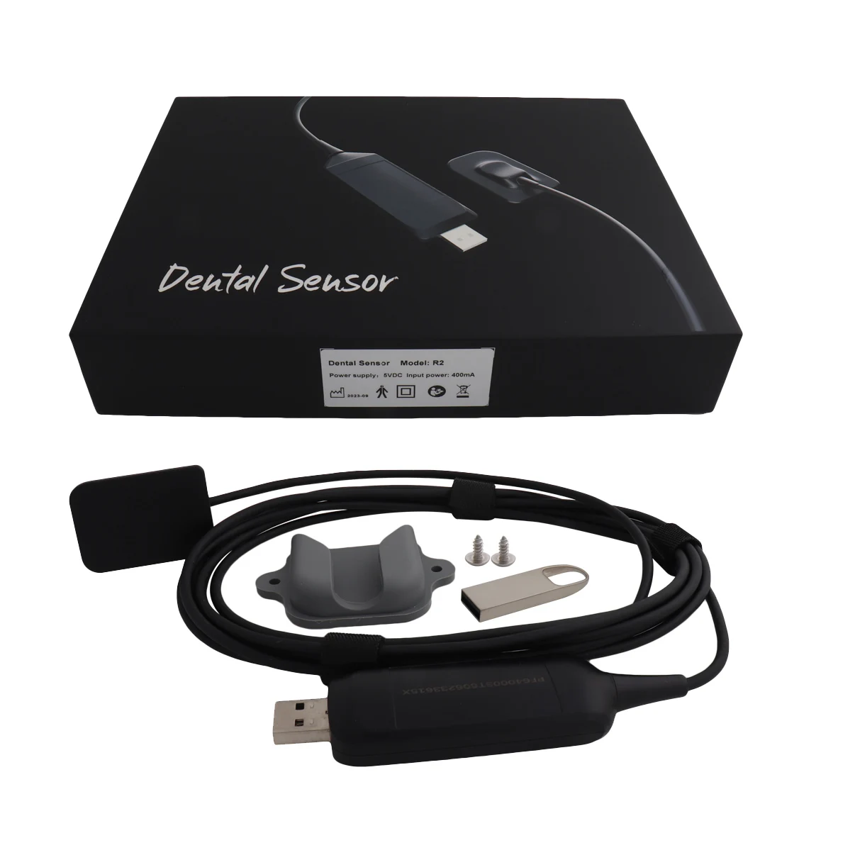 

Dental X-ray Sensor Digital X Ray Imaging System USB Interface Connection Cable Workstation Software 2 Types