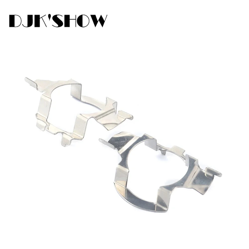 Headlight Holder 2Pcs H7 LED Headlight Bulb Base Holder Adapter Socket Retainer Qashqai Carnival Headlamp deck BMW/Audi/Bens/VW/Buick/Nissan