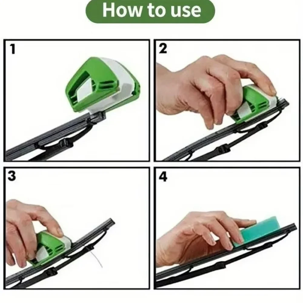 Auto Wiper Repair Tool Windscreen Wiper Blade Wiperblade Cutter Rubber Regroove Tool Trimmer Restorer Car Accessories