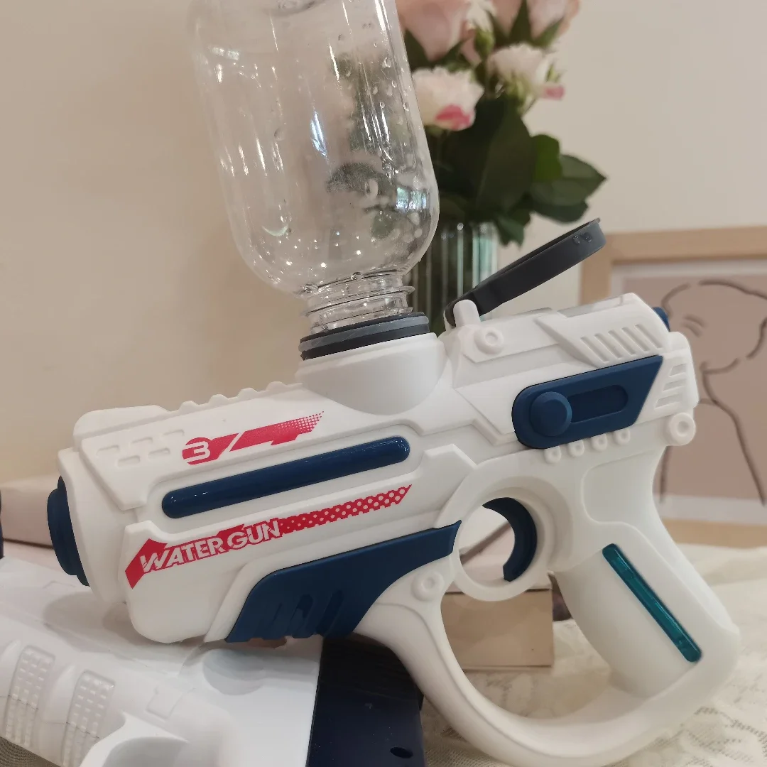 

Новый бассейн, летняя игрушка для детей, Подарочный пистолет для мальчиков, высокотехнологичный Автоматический водяной стакан, пистолеты большой емкости для детей и взрослых, летний бассейн