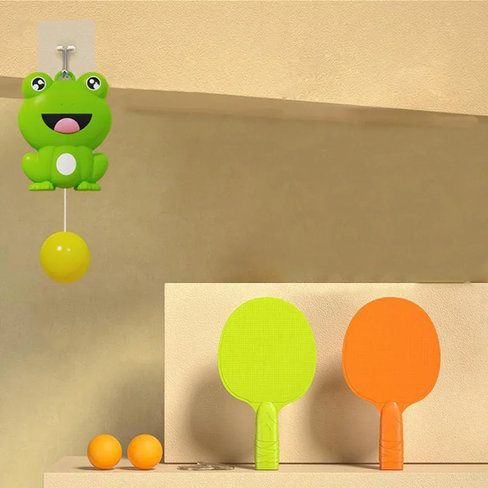 Gift Festival Hanging Suspended Table Tennis Trainer Visual Exercise Portable Hanging Ping Pong Ball Toy