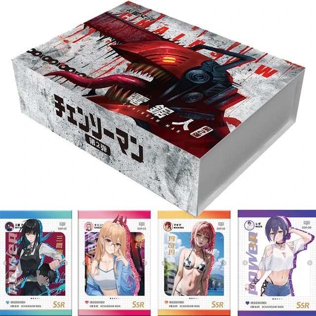 Chainsaw Man Blind Box (5 Premium Cards) Fate Studio Anime CCG NEWLY  DISCOUNTED