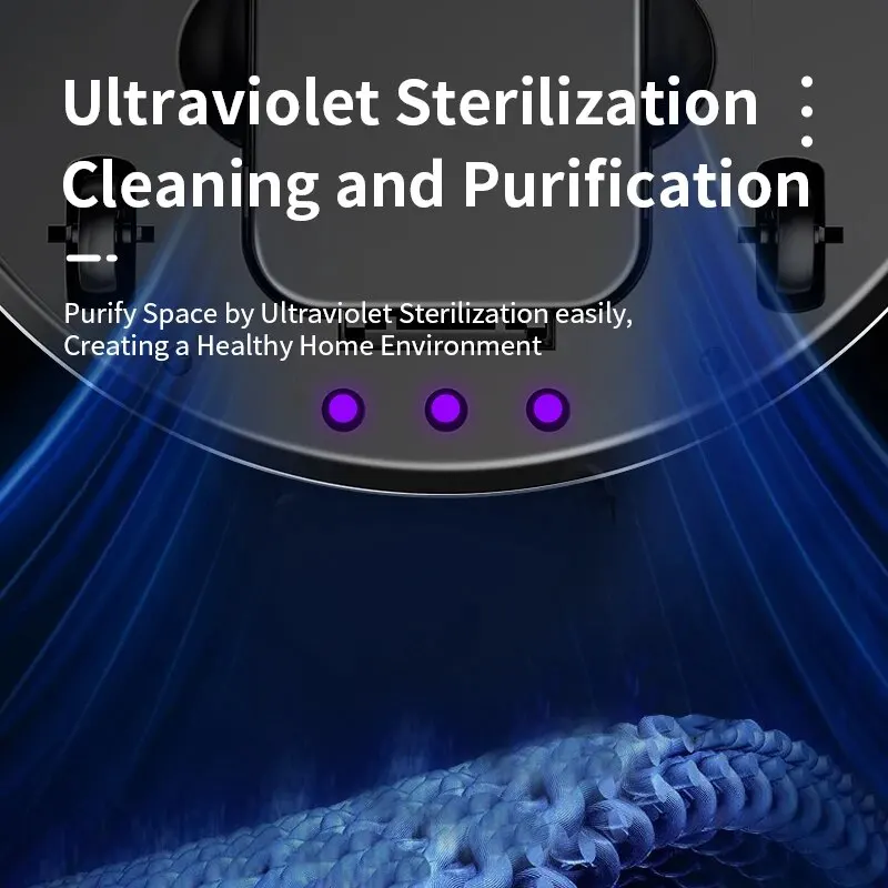 روبوت كنس ذكي للمنزل ، مكنسة كهربائية صغيرة ، كنس...