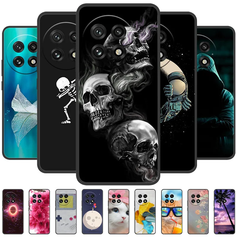 Stylish Animal Flower Printed Shockproof Protective Phone Case - TPU Silicone Back Cover