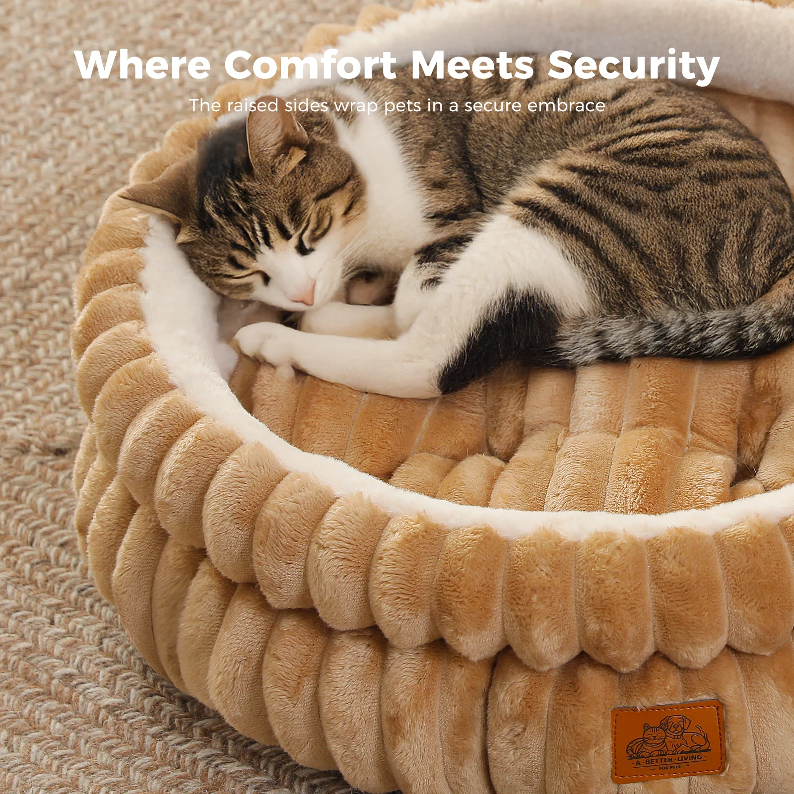 Pet Bed with Removable Cover