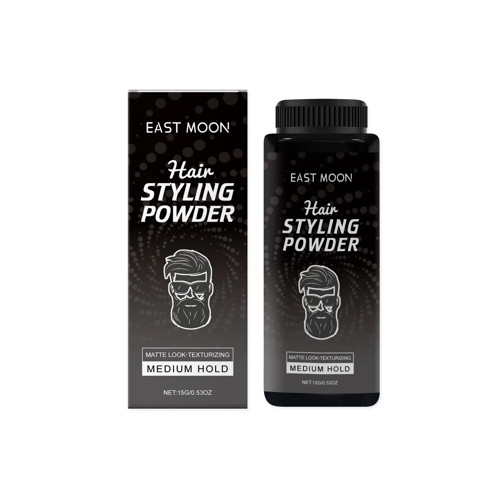 East Moon Man Styling Fluffy Powder Increasing Volumizing More Thickening Shadow Non Grease Instant Cover Hair Texture Powders view 2