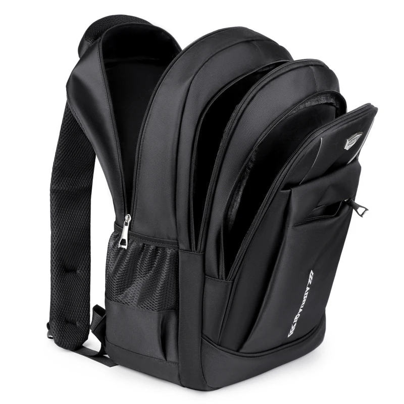 Stylish and spacious backpack with multiple pockets, featuring a laptop compartment, adjustable shoulder straps, and a secure zi