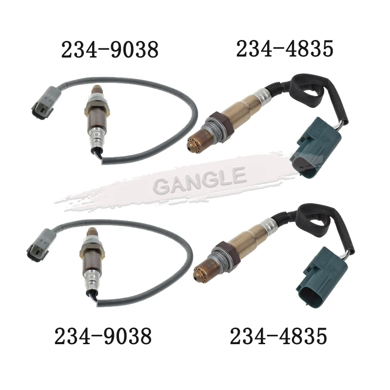 

For NISSAN Armada 2008-2013 5.6L V8 4PCS Upstream & Downstream Oxygen Sensor O2 Sensor 234-9038 234-4835