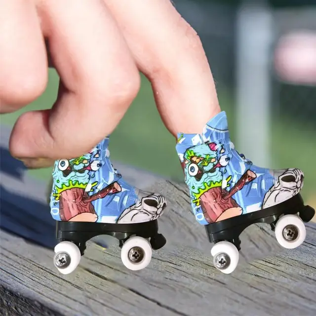 Tech Deck Skatepark Mini Finger Skate Shoes Fun Educational