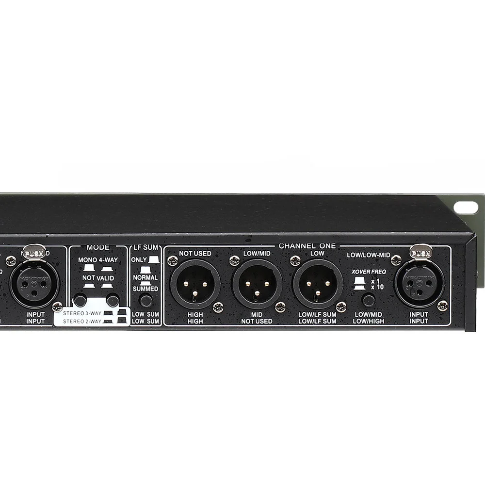 

234XL 223XLMono 4-Way Crossover Audio Equalizer with XLR Connectors Professional Sound Peripheral Equipments Stereo 2/3 Way