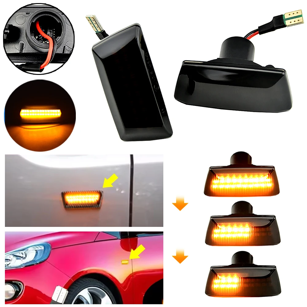 ตัวเลือกสินค้า ไฟเลี้ยว LED คุณภาพสูง สำหรับ Opel หลายรุ่น