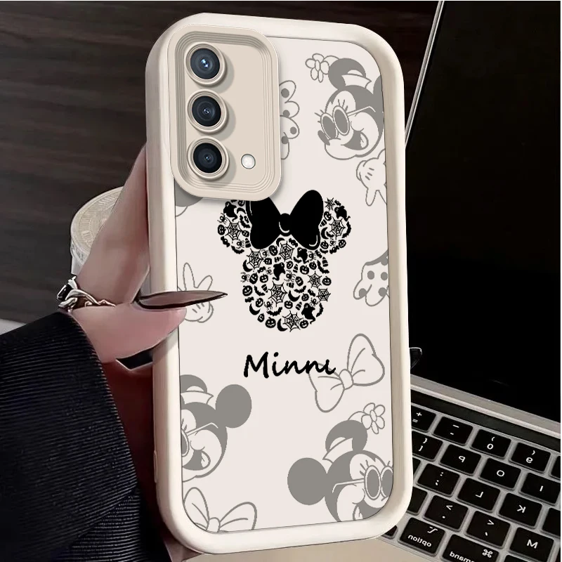 Mickey Logo Cartoon Per Reno X5 X3 10 8T 7Z 6 5 Pro Plus Pro 4G 5G Eye Ladder Phone Case